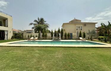 Ngaparou: La villa Aquarelle, avec un grand luxe alliant raffinement et sobriété.