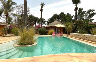 SALY : Villa 1908M2 4 chambres à vendre dans résidence Kalahari piscine pool house proche école française