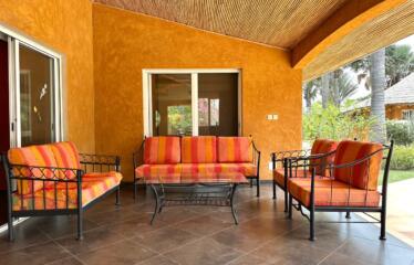SALY : Villa 1908M2 4 chambres à vendre dans résidence Kalahari piscine pool house proche école française